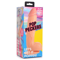 Pop Peckers Gode réaliste POPPIN UP 17 x 4.8cm